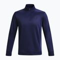 Чоловічий тренувальний світшот Under Armour Fleece 1/4 Zip опівночі темно-синій/чорний 4