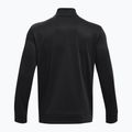 Кофта тренувальна чоловіча Under Armour Armour Fleece 1/4 Zip чорна 1373358-001 3