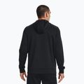 Кофта чоловіча Under Armour Fleece FZ Hoodie black/black 3