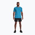 Футболка тренувальна чоловіча Under Armour UA Rush Seamless Geosport SS блакитна 1370441 3