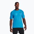 Футболка тренувальна чоловіча Under Armour UA Rush Energy блакитна 1366138