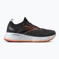Кросівки для бігу чоловічі Brooks Glycerin StealthFit 20 black/blackened pearl/fiery red 2