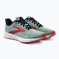 Кросівки для бігу чоловічі Brooks Launch 9 blue surf/black/cherry tomato 6