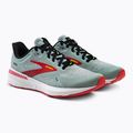 Кросівки для бігу жіночі Brooks Launch GTS 9 blue surf/black/cherry tomato 5