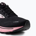 Кросівки для бігу жіночі Brooks Adrenaline GTS 22 black/dianthus/silver 7