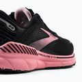 Кросівки для бігу жіночі Brooks Adrenaline GTS 22 black/dianthus/silver 9