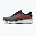 Кросівки для бігу чоловічі Brooks Ghost 15 ebony/black/spicy orange 12