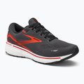 Кросівки для бігу чоловічі Brooks Ghost 15 ebony/black/spicy orange