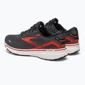 Кросівки для бігу чоловічі Brooks Ghost 15 ebony/black/spicy orange 3