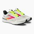 Кросівки для бігу жіночі Brooks Launch GTS 9 white/pink/nightlife 4