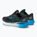 Кросівки для бігу чоловічі Brooks Glycerin GTS 20 black/hawaiian ocean/green 3