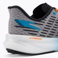 Кросівки для бігу чоловічі Brooks Hyperion grey/atomic blue/scarlet 9