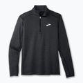 Кофта для бігу чоловіча Brooks Dash 1/2 Zip 2.0 htr black 4