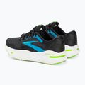 Черевики для бігу чоловічі Brooks Ghost Max black/atomic blue/jasmine 4