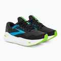 Черевики для бігу чоловічі Brooks Ghost Max black/atomic blue/jasmine 5