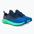 Черевики для бігу чоловічі Brooks Cascadia 17 victoria blue/black/spring bud 5