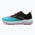 Черевики для бігу жіночі Brooks Cascadia 17 bluefish/black/diva pink 9