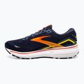 Черевики для бігу чоловічі Brooks Ghost 15 peacoat/red/yellow 9