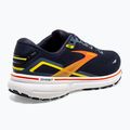 Черевики для бігу чоловічі Brooks Ghost 15 peacoat/red/yellow 10