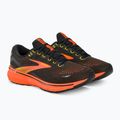 Черевики для бігу чоловічі Brooks Ghost 15 black/yellow/red 5