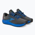 Черевики для бігу чоловічі Brooks Divide 4 ebony/black/victoria blue 5