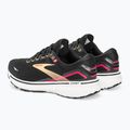 Черевики для бігу жіночі Brooks Ghost 15 black/orange/raspberry 4