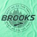 Чоловіча бігова сорочка Brooks Distance 3.0 hyper green/brooks trail 3