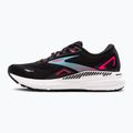 Кросівки для бігу жіночі Brooks Adrenaline GTS 23 GTX black/knockout pink/aqua 10