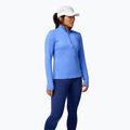 Лонгслів для бігу жіночий Brooks Dash 1/2 Zip 2.0 htr bluebell 2