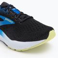 Кросівки для бігу чоловічі Brooks Ghost 16 black/cobalt/neo yellow 7