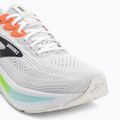 Кросівки для бігу чоловічі Brooks Ghost 17 white/pink clay/gecko 7