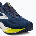 Кросівки для бігу чоловічі Brooks Trace 4 navy/peacoat/acid lime 7