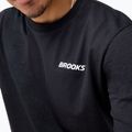 Футболка для бігу чоловіча Brooks Graphic black/white/slate grey 3
