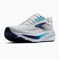 Кросівки для бігу чоловічі Brooks Ghost 17 white/beacon blue/ipanema 4