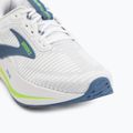 Чоловічі бігові кросівки Brooks Revel Max white/moonlight/green gecko 7