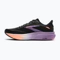 Кросівки для бігу жіночі Brooks Ghost 18 black/mulled grape/peach 3