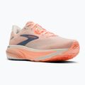 Кросівки для бігу жіночі Brooks Ghost 18 star white/cyber peach/grey