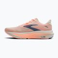 Кросівки для бігу жіночі Brooks Ghost 18 star white/cyber peach/grey 3