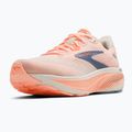 Кросівки для бігу жіночі Brooks Ghost 18 star white/cyber peach/grey 4
