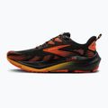 Кросівки для бігу чоловічі Brooks Ghost Trail black/red/orange 3