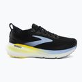 Кросівки для бігу чоловічі Brooks Glycerin 23 black/cyber yellow/nightlife 2