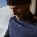 Чоловіча термоактивна кофта icebreaker 200 Oasis Sonebula High Neck navy/royal navy/snow/cb 10