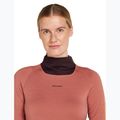Жіноча термоактивна кофта icebreaker 200 Oasis Sonebula High Neck bittersweet/cedar 4