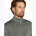 Кофта чоловіча icebreaker Merino 400 RealFleece Descender LS Zip galaxy/ moss/ cb 4