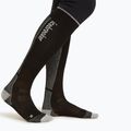 Шкарпетки лижні чоловічі icebreaker Merino Ski+ Ultralight OTC black/ether/graphite 2