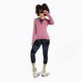 Лонгслів термічний жіночий icebreaker Merino 200 Oasis Crewe Cloud Dye graphite/black 6