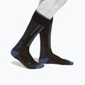 Шкарпетки гірськолижні жіночі Icebreaker Merino Ski+ Light OTC black/dawn/graphite 2