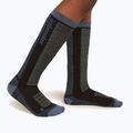 Шкарпетки дитячі icebreaker Merino Blend Ski+ Medium OTC black/dawn/graphite 2