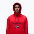 Кофта чоловіча Napapijri Burgee Half Zip Hooded 2.0 red goji 4