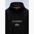 Кофта чоловіча Napapijri Burgee Half Zip Hooded 2.0 black 041 7